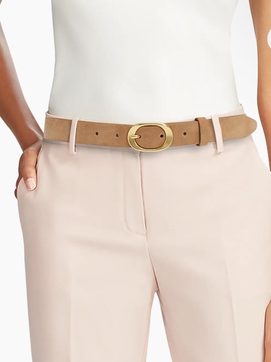 rag & bone Small Vera Suede Belt